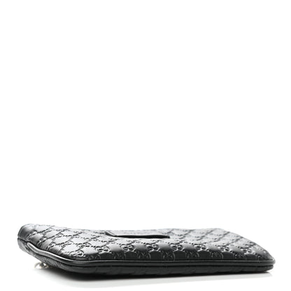 Gucci Microguccissima Key Ring Coin Case Black 4 of 9