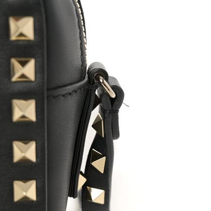 Valentino Garavani Calfskin Rockstud Camera Crossbody Bag Black 11 of 11