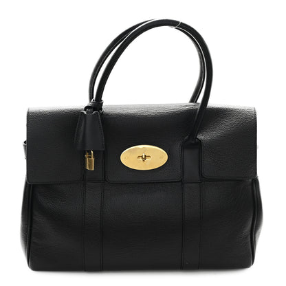 Mulberry Small Classic Grain Bayswater Black 1 of 10