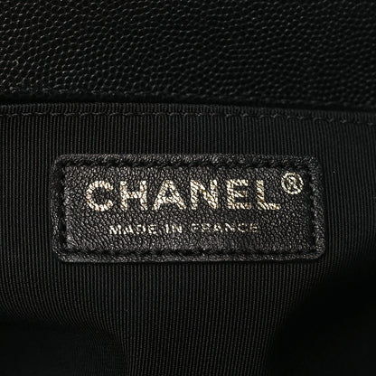 Chanel Caviar Quilted Medium Boy Flap Black 6 of 8