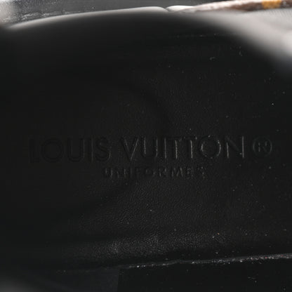 Louis Vuitton Calfskin Monogram Beaubourg Ankle Boots 39.5 Black 8 of 9