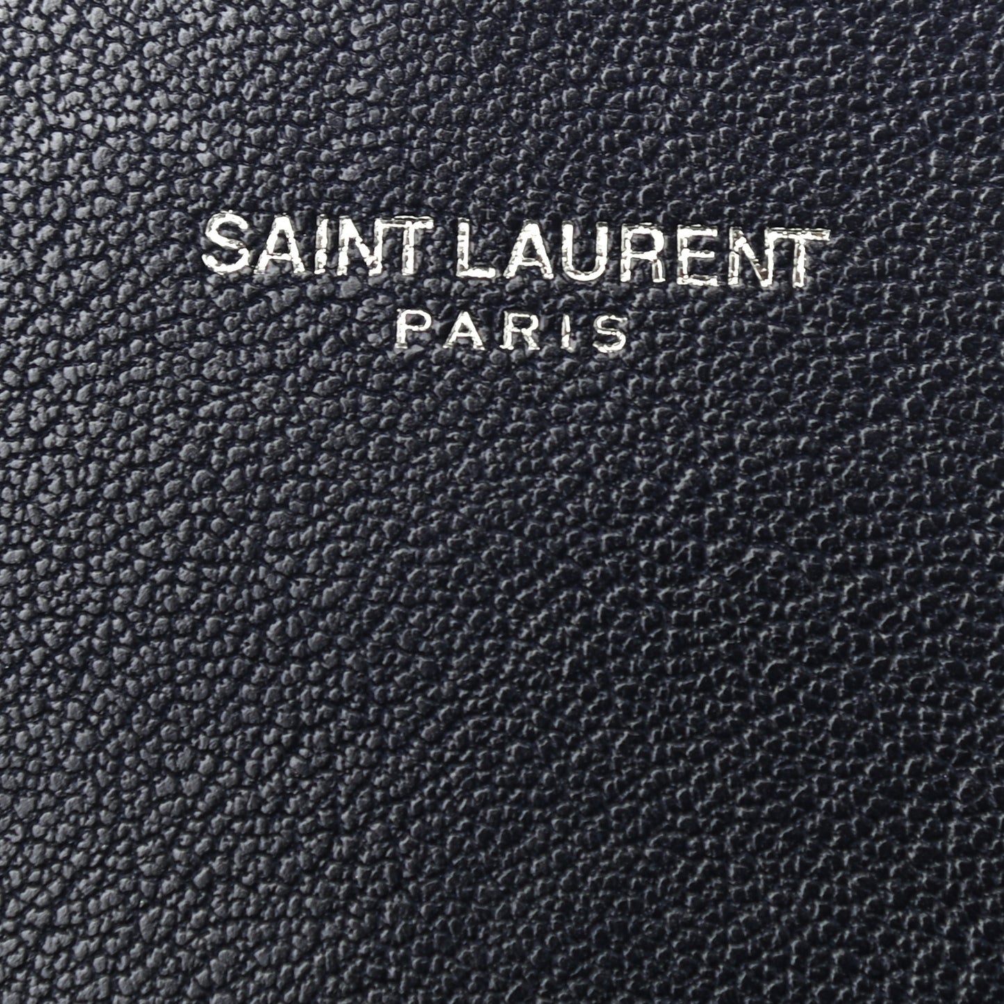 Lambskin Mixed Matelasse Quilted Large Monogram Envelope Wallet Navy