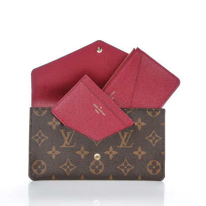Louis Vuitton Monogram Jeanne Wallet Fuchsia 5 of 7