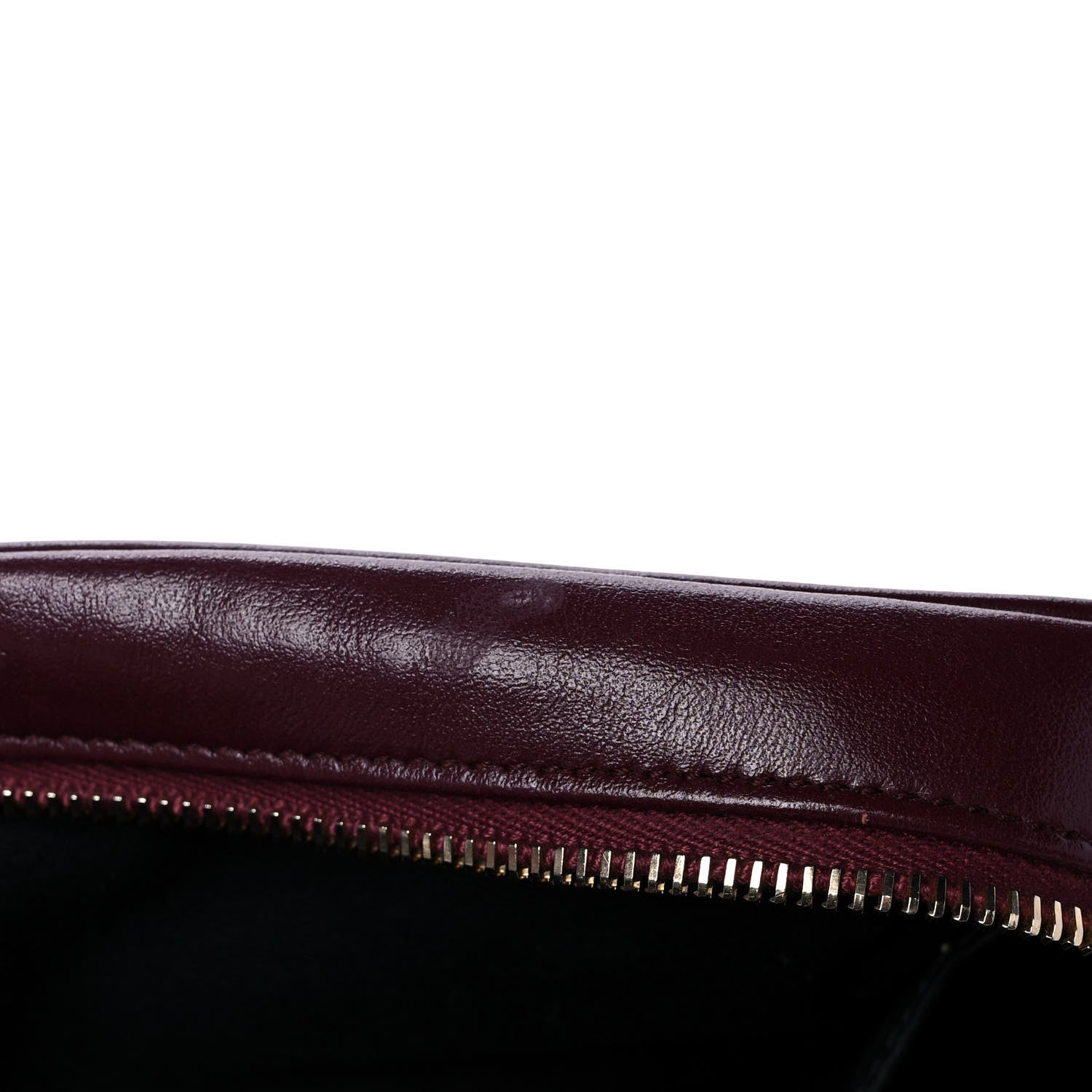 Saint Laurent Calfskin Matelasse Monogram Lou Camera Bag Dark Legion Red 12 of 12