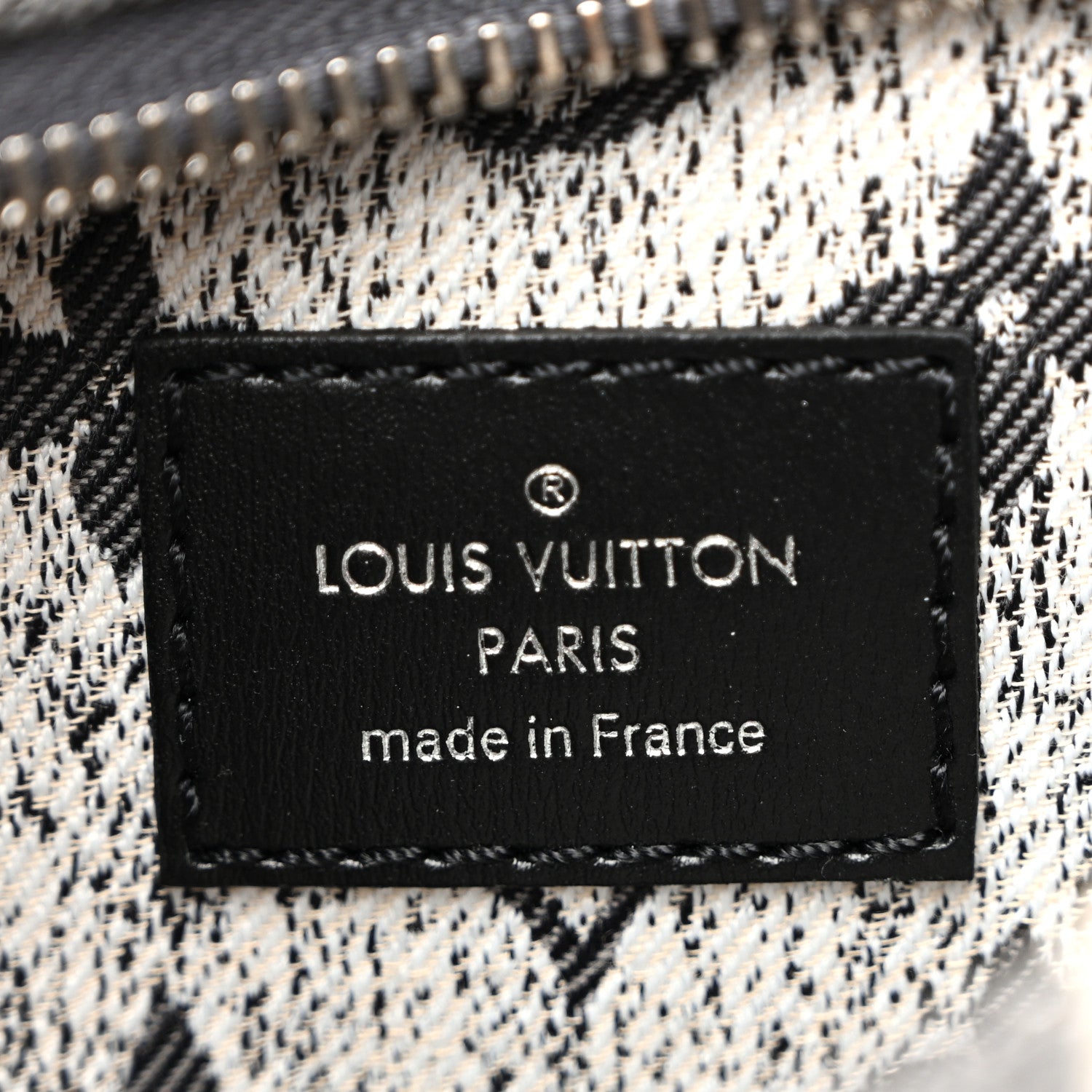 Louis Vuitton Monogram Jacquard Denim Loop Black 6 of 9