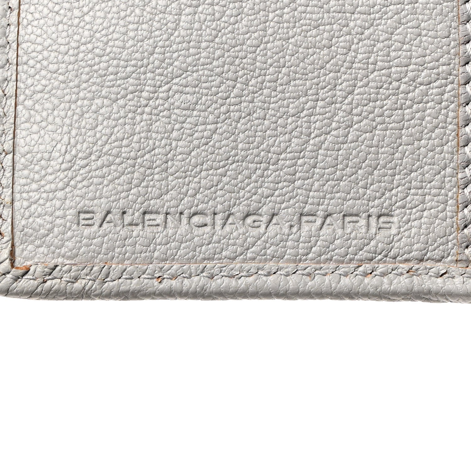 Balenciaga Chevre Giant 12 Gold Hardware Wallet Gris Cement 6 of 10