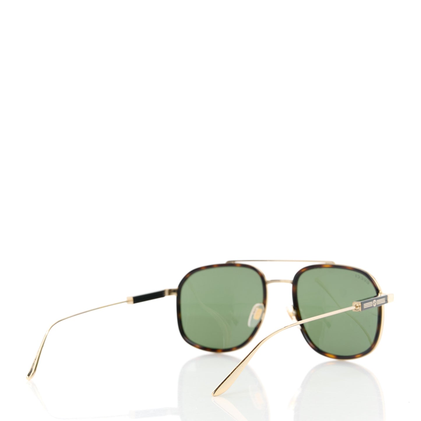 Metal Square Frame Sunglasses GG1310S Black