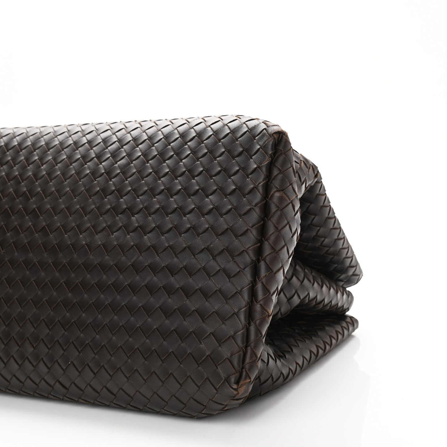 Nappa Intrecciato Medium Roma Tote Moro