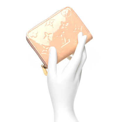 Louis Vuitton Vernis Zippy Coin Purse Rose Ballerine 2 of 9