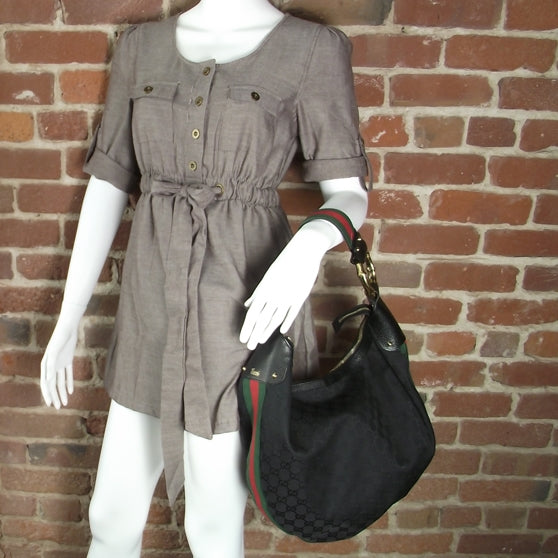 Monogram Bamboo Ring Hobo