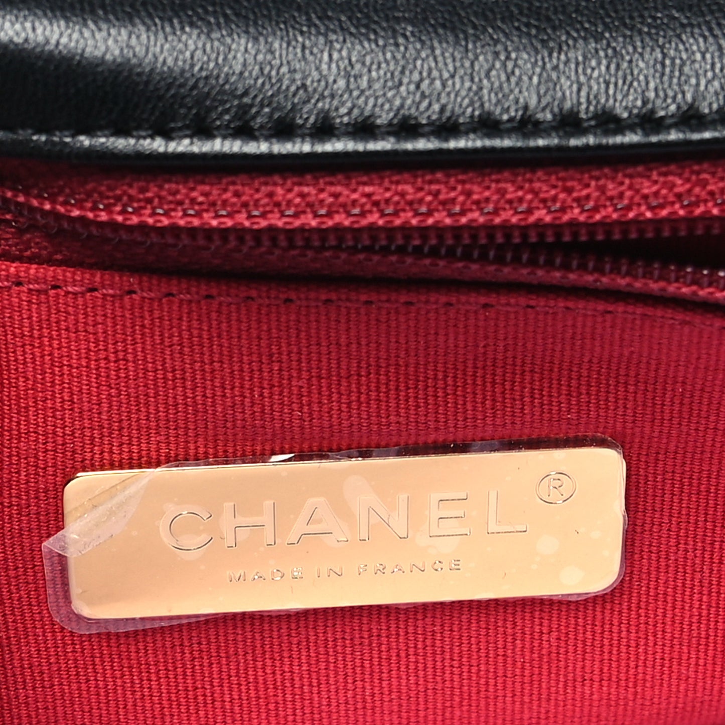 Lambskin Quilted Medium Chanel 19 Flap Black