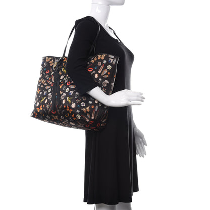 Alexander McQueen Silk Obsessions Tote Black 2 of 9