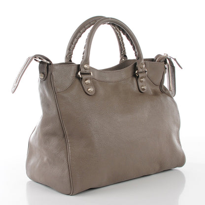 Balenciaga Chevre Giant 12 Silver Hardware Hamilton Velo Gris Poivre 3 of 12