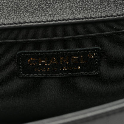 Chanel Calfskin Quilted Medium Boy Flap Black 6 of 9