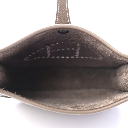 Hermes Taurillon Clemence Evelyne TPM Etoupe 5 of 10