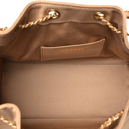 Chanel Caviar Quilted Small Chanel 25 Handbag Dark Beige 5 of 10