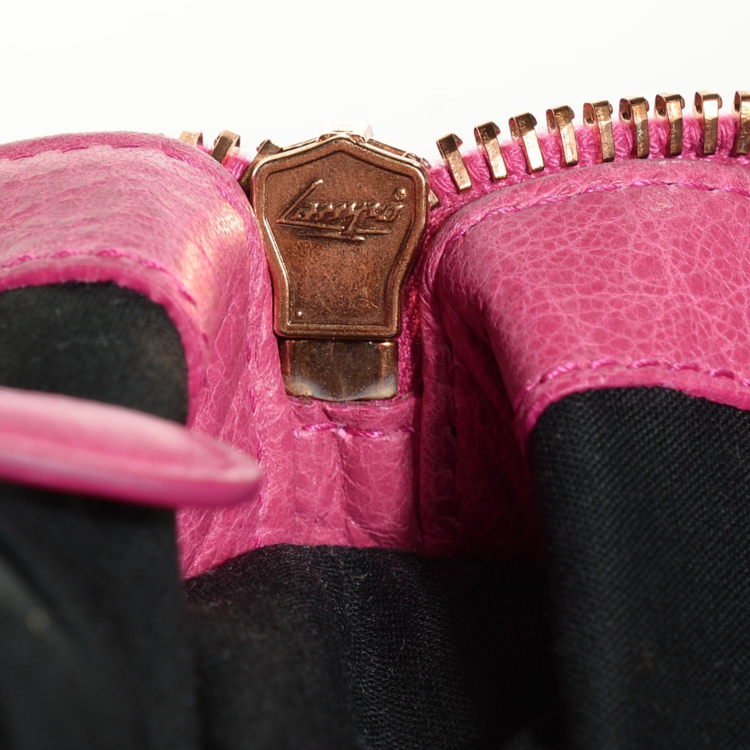 Balenciaga Agneau Giant 21 Rose Gold Hardware Work Cyclamen Fucsia 8 of 11