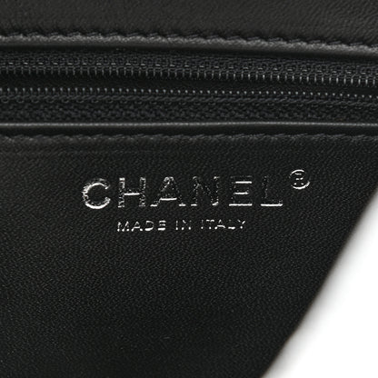 Chanel Metallic Lambskin Chain Rows Quilted Chain Hobo Silver 6 of 11
