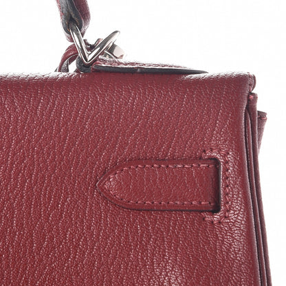 Hermes Chevre De Coromandel Kelly Retourne 32 Rouge H 35 of 38