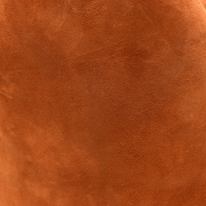 Khaite Suede Calfskin Medium Lotus Tote Caramel 8 of 10