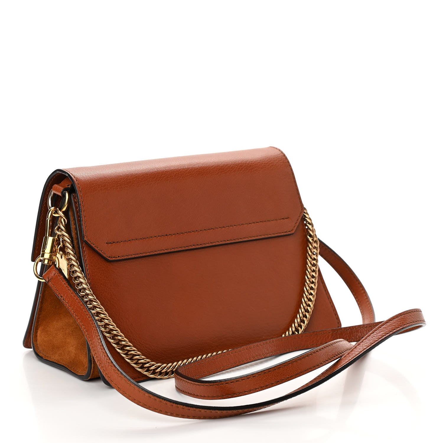 Givenchy Goatskin Suede Small GV3 Shoulder Bag Amber Mastic 3 of 16