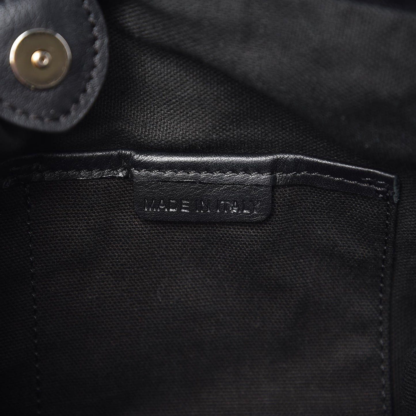 Calfskin House Check Little Crush Black