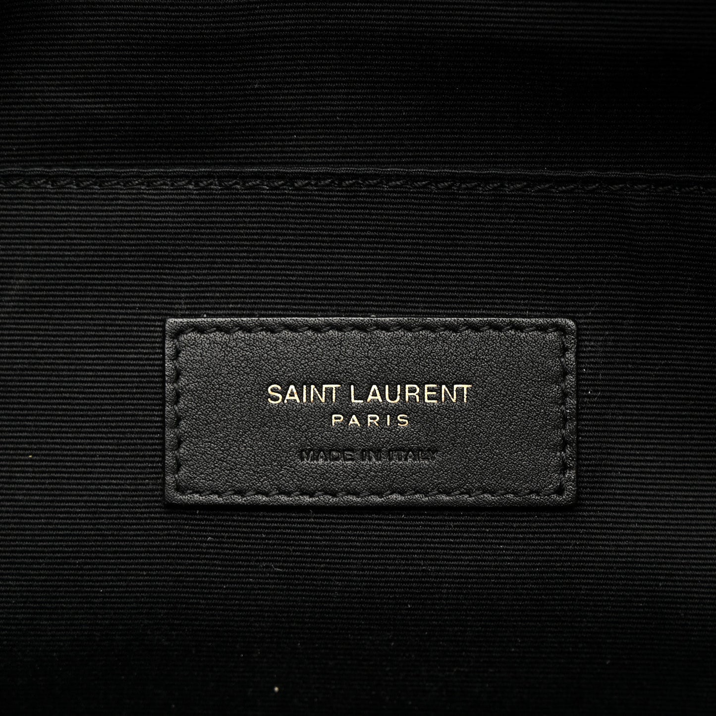 Grain De Poudre Monogram Belt Bag Black