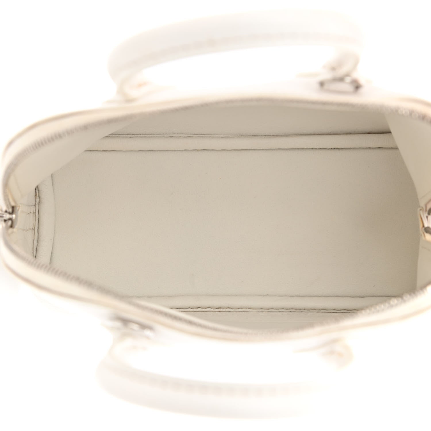 Hermes Chevre Mysore Mini 1923 Bolide White 5 of 14