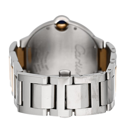 Cartier Stainless Steel 18K Yellow Gold 42mm Ballon Bleu De Cartier Automatic Watch 3 of 4