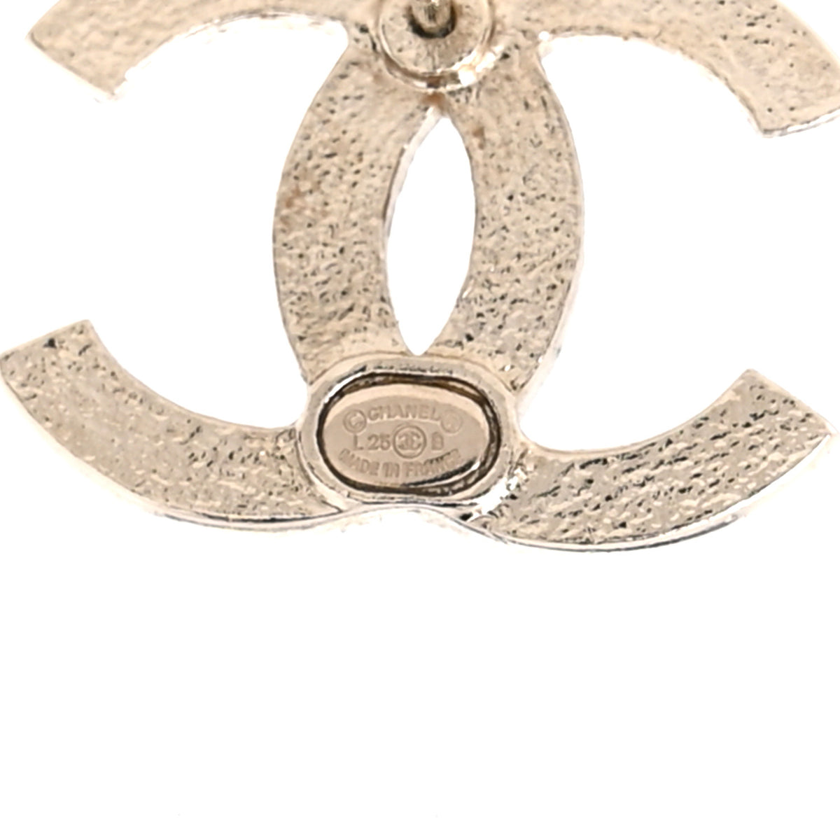 Crystal CC Earrings Gold