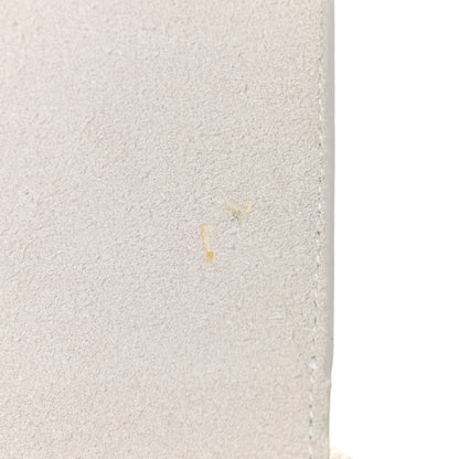 Celine Baby Grained Calfskin Small Tri-Fold Bag White 14 of 22