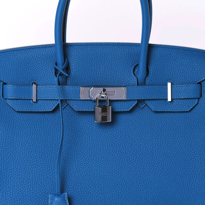 Hermes Togo Birkin 30 Bleu Zellige 10 of 10