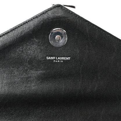 Saint Laurent Sheepskin Tri-quilt Monogram Large College Satchel Black 7 of 13