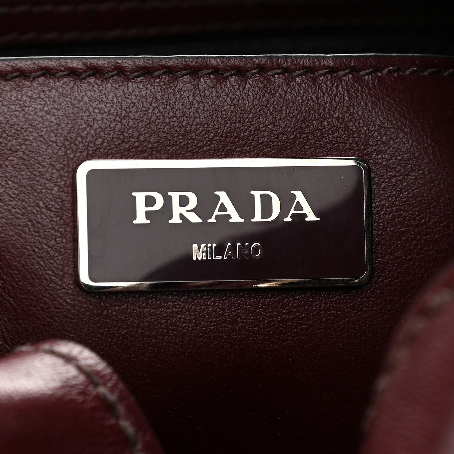 Prada Soft Calf Rucksack Backpack Granato 5 of 7