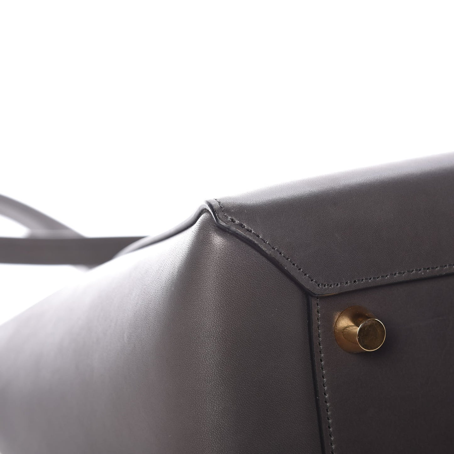 Smooth Calfskin Mini Belt Bag Grey