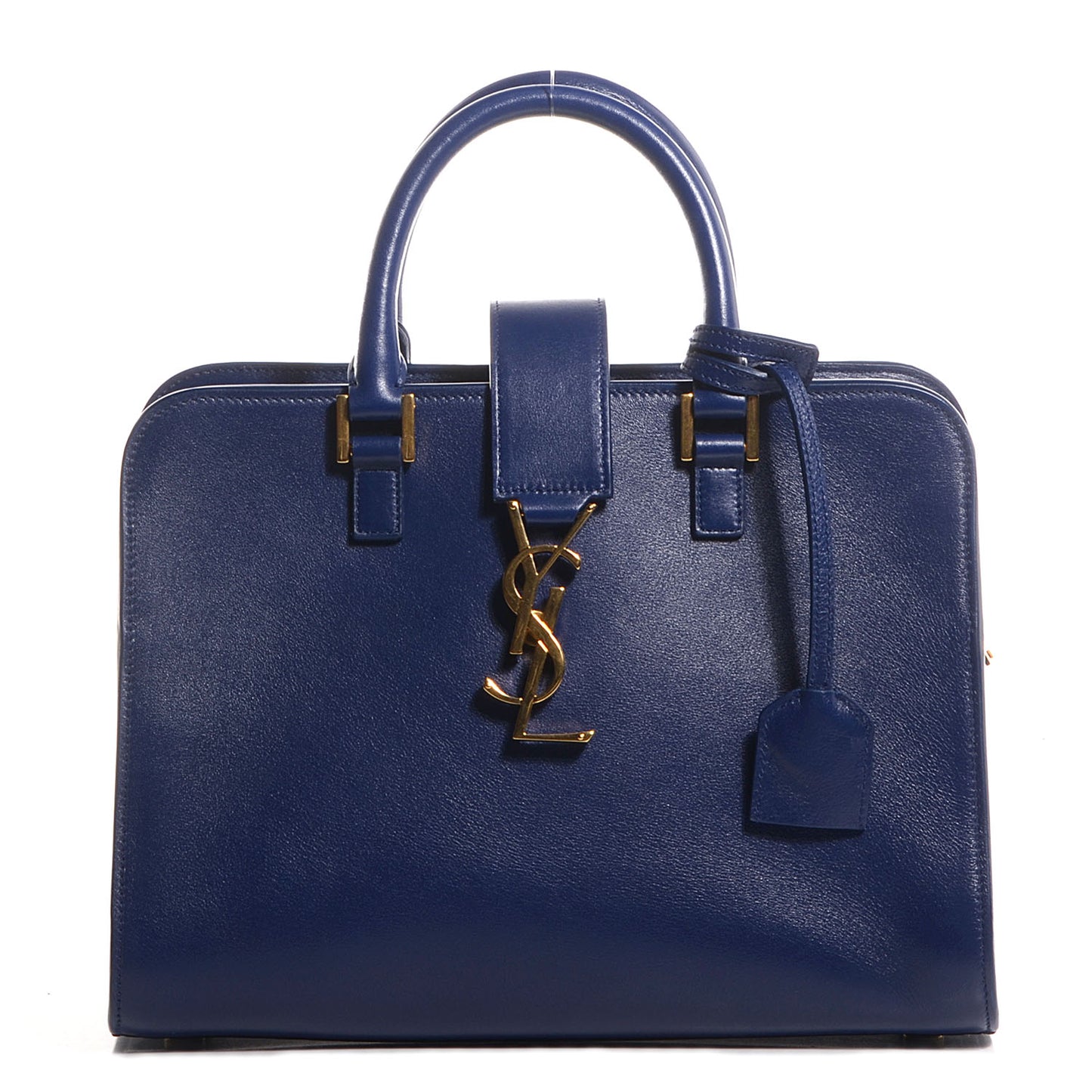 Calfskin Monogram Baby Cabas Blue