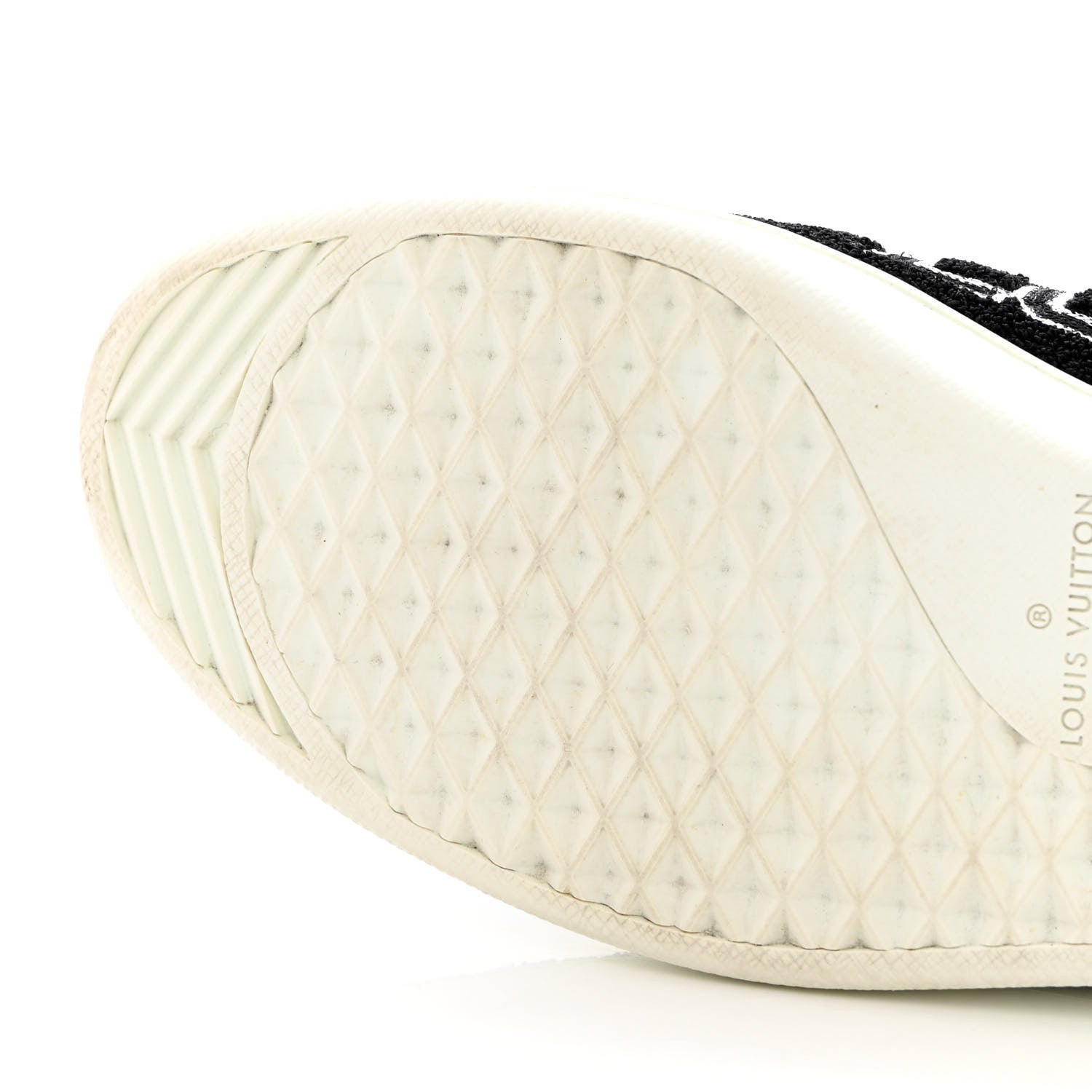 Louis Vuitton Calfskin Luxembourg Sneakers 8 Black Grey 16 of 16