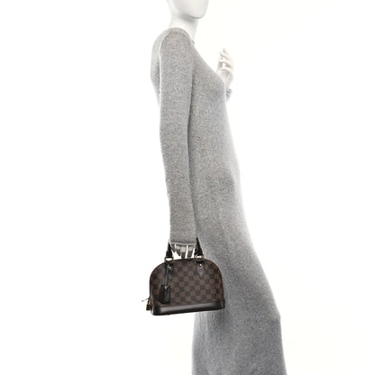 Louis Vuitton Damier Ebene Alma BB 2 of 12