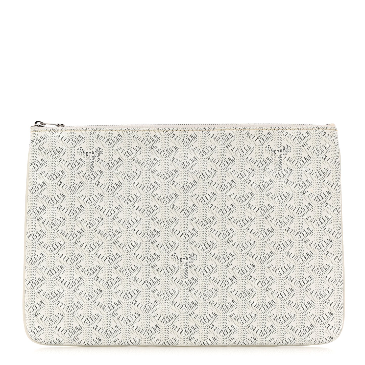 Goyardine Senat Pochette MM White
