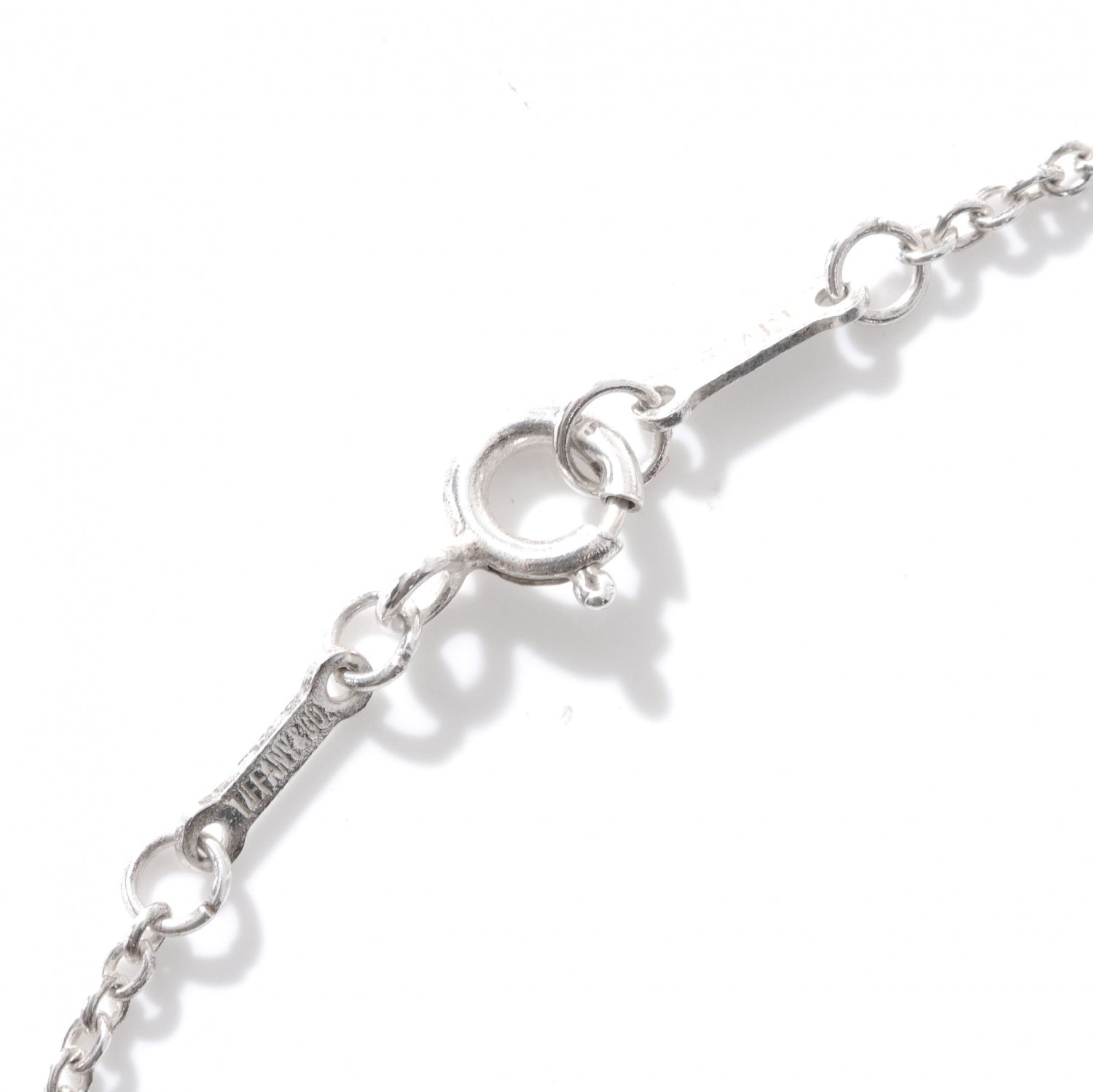 Tiffany Sterling Silver 22mm Elsa Peretti Open Heart Pendant Necklace 6 of 6