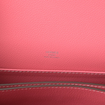 Hermes Evercolor Sac Roulis 23 Rose Azalee 6 of 11