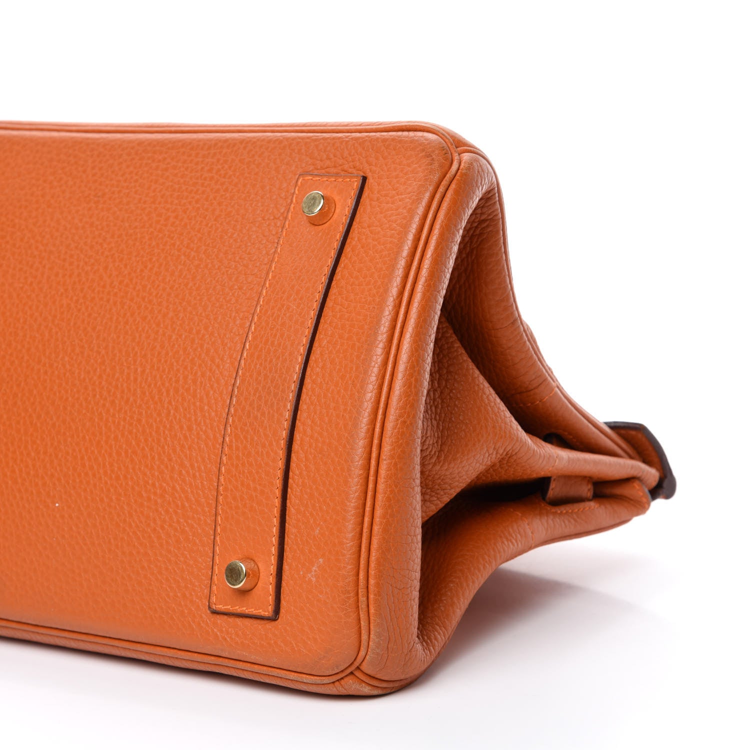 Hermes Taurillon Clemence JPG Birkin 42 Orange 9 of 38