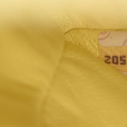 Chanel Terry Cotton Quilted XL Jumbo Single Flap Yellow 8 of 17