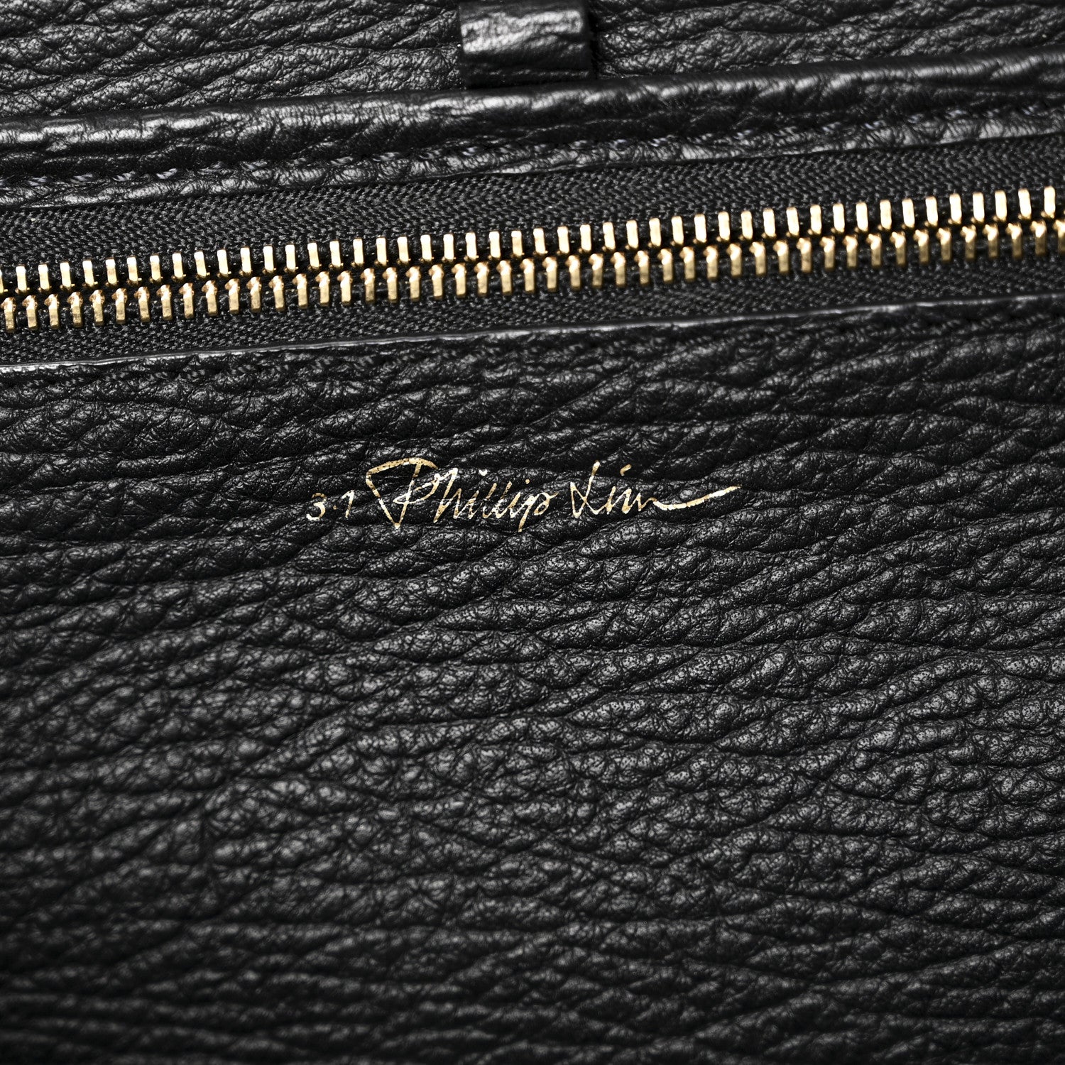 3.1 Phillip Lim Textured Calfskin Medium Pashli Satchel Black 6 of 9