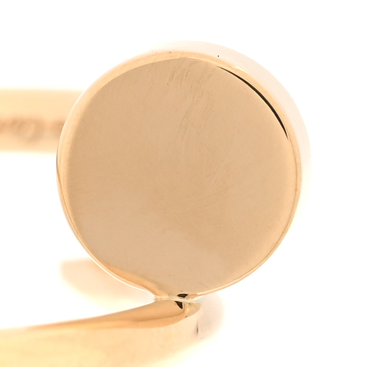 Cartier 18K Yellow Gold Small Juste Un Clou Ring 50 5.5 5 of 5