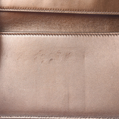 Gucci Metallic Monogram Continental Wallet Brown 9 of 10