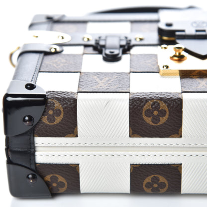Louis Vuitton Monogram Tressage Petite Malle Creme 9 of 9