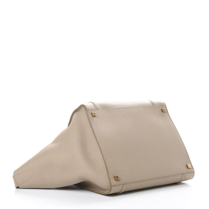 Celine Supple Calfskin Medium Phantom Luggage Beige 3 of 12