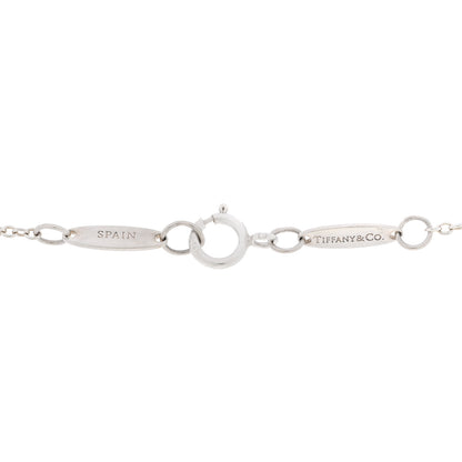 Tiffany Sterling Silver 17mm Elsa Peretti Eternal Circle Pendant Necklace 4 of 5