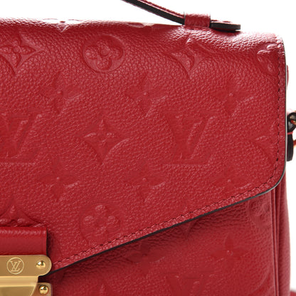 Louis Vuitton Empreinte Pochette Metis Scarlet 4 of 12
